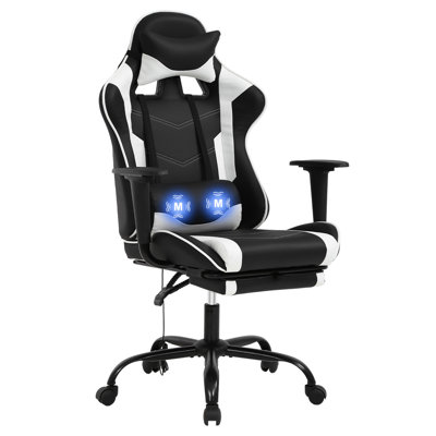 Alanas Ergonomic Gaming Chair by Latitude Run