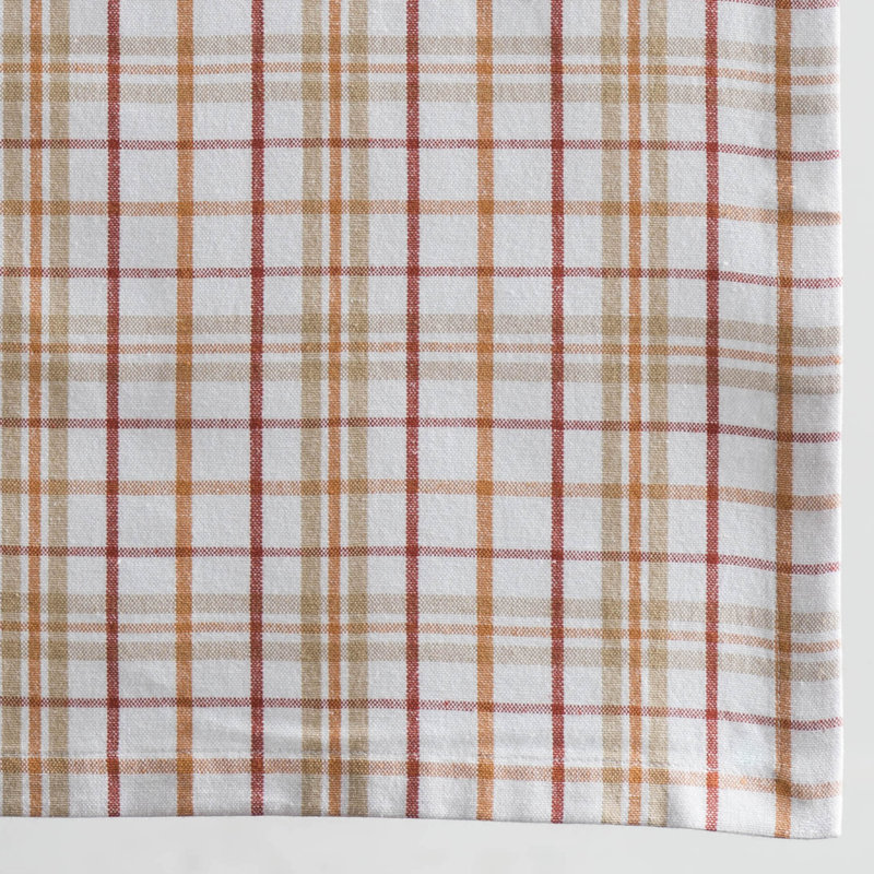 Maison d'Hermine  Canne - Pale Pink 100% Cotton Set of 2 Curtain - 50" x 96", Tan