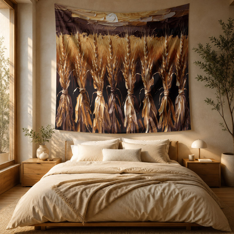 Tapisserie murale «Thanksgiving Harvest», 88 po x 104 po