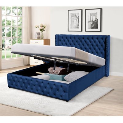 Branigans Upholstered Ottoman Storage Bed