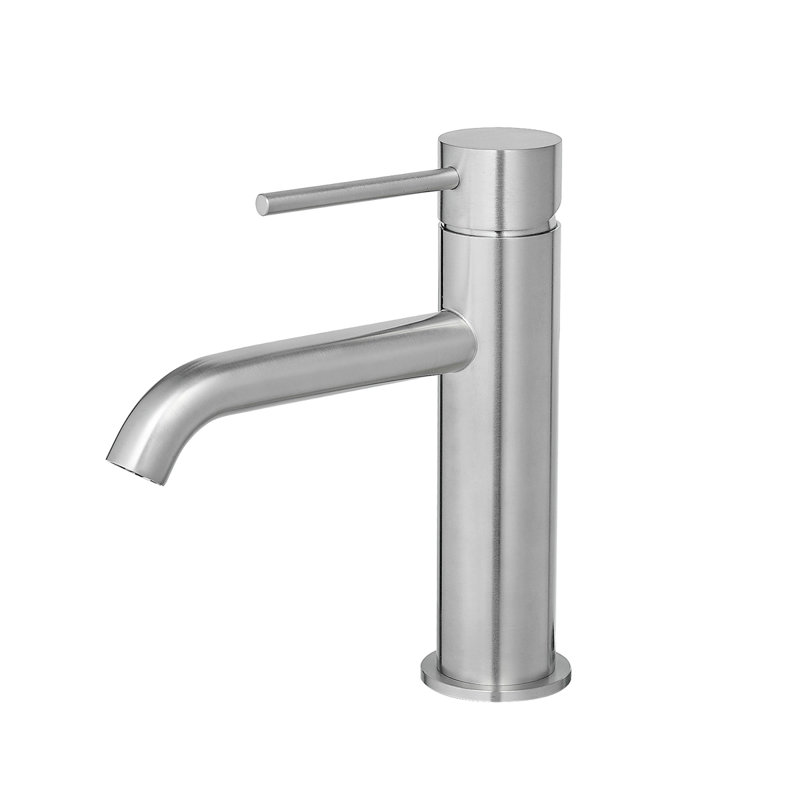 Bathroom Faucet Brushed Faucet For Bathroom Sink, Single Hole Bathroom Faucet Modern Single Handle Vanity Basin Faucet