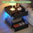 Nightstand With Charging Station & Led Light, Set Of 2-984592186