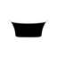 Toulouse 59.75 in. L Freestanding Soaking Tub-66643028-66643033