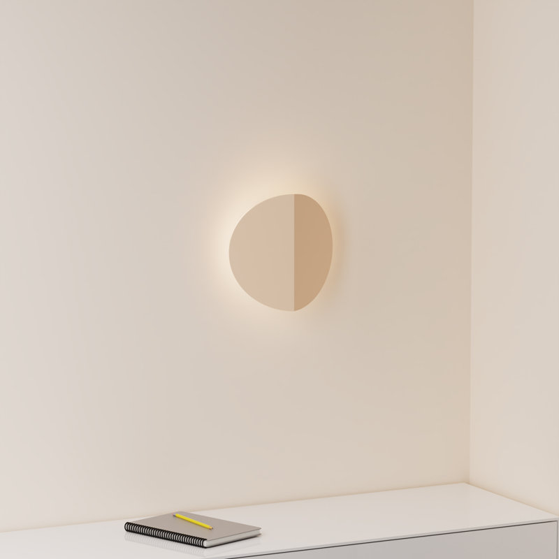 Lune Wall Sconce, Peach