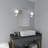 Billington Steel Flush Mounted Sconce-1175018518-1175018517