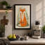 Fox and Botanicals Modern - Wrapped Canvas-1052010089-1052010095