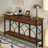 70.8" Console Table with 3 Drawers and Shelves