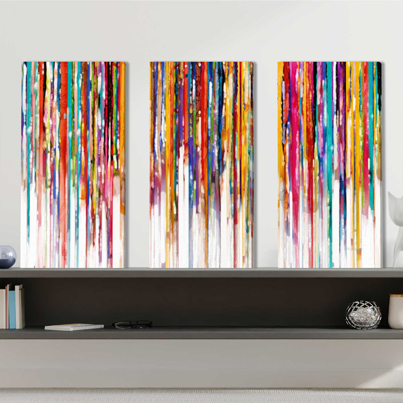Ruth 2: 12. «Wings of Refuge» par Mark Lawrence - ensemble de 3 impressions sur toile tendue, H 32 po x l 48 po x P 0,75 po