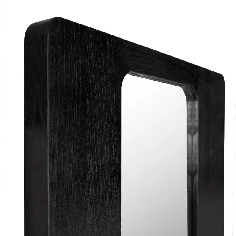 Franklin Rectangle Solid Wood Mirror, Vertical, 38" x 30"