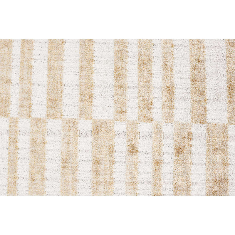 Khamchand Stripes Area Rug, Rectangle 5'3" x 7'3"