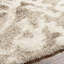 Beige Cream Modern Shaggy Rug, Abstract Stain Resistant Easy to Clean Rug For Living Room, Dining Room, Bedroom-1228391017