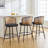 Cane Back Upholstered Stool-1323822629-1323822628-1341117654
