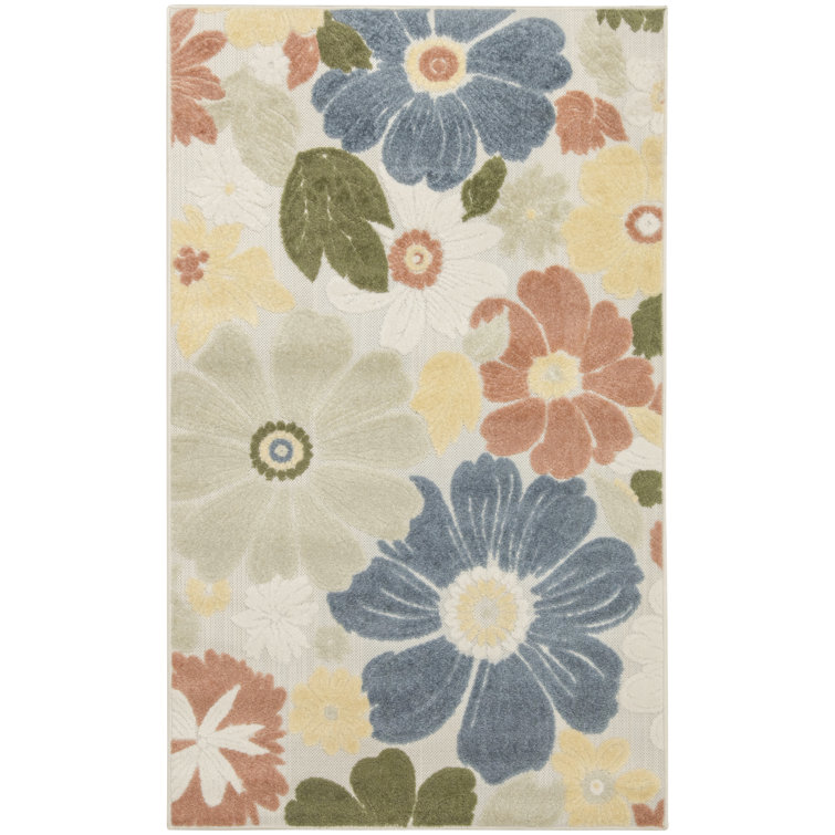 Nourison Aloha Multicolor Modern Rug