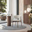 Chaise en bois massif avec coussin
