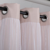 Polyester Blackout Curtain Pair
