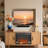 23 Inch Thin Electric Fireplace Insert With Realistic Flame, Remote Control, And Overheating Protection-1041572716