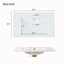 Meuble-lavabo simple avec plateau en résine Jantinus-971858261