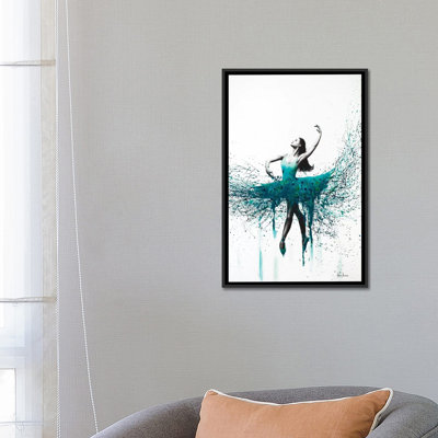 «Turquoise Twist», impression sur toile