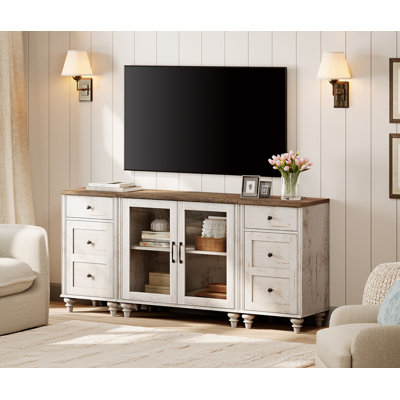 Nayani Unfinished TV Stand for TVs up to 75"