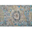 Tapis oriental beige / bleu tissé à plat à la main Auni-767485285