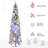 Prelit Pencil Artificial Christmas Tree-1832635000