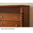 Dark Cherry Solid Wood Accent Cabinet