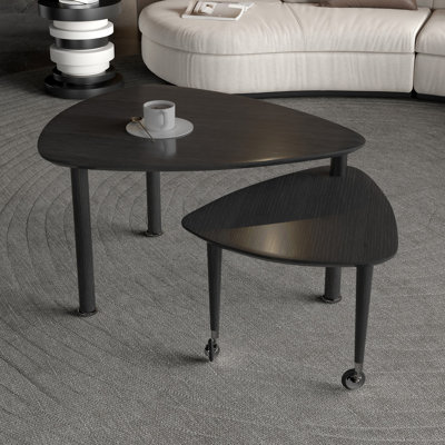 Table basse rotative moderne à 360 degrés