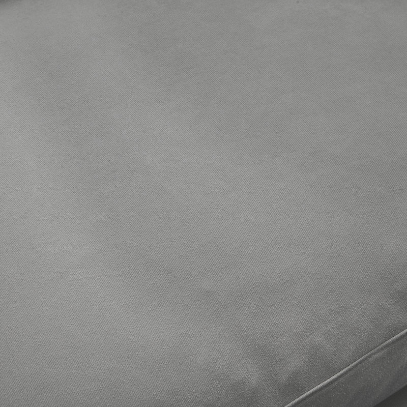 Canapé modulaire en U rembourré Elegance Judith, gris