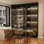 Garde-manger en verre trempé avec lumières DEL-973302973