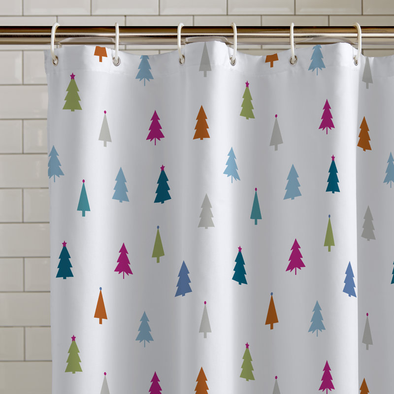 Christmas Tree Shower Curtain