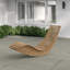 Umera 180 cm Long Acacia Single Chaise