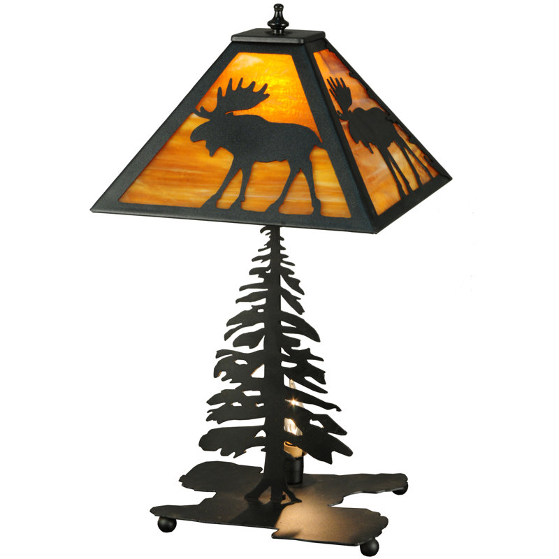 Lone Moose Table Lamp