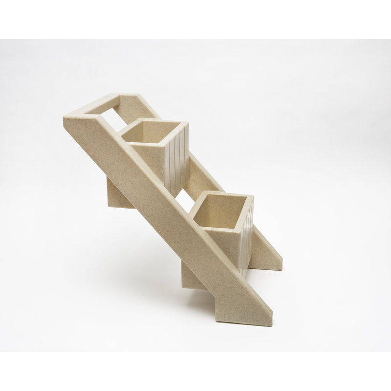 Jardin vertical incliné en plastique, Grès