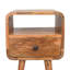 Wenzel 193.55cm W Solid Wood Bedside Table-387635699