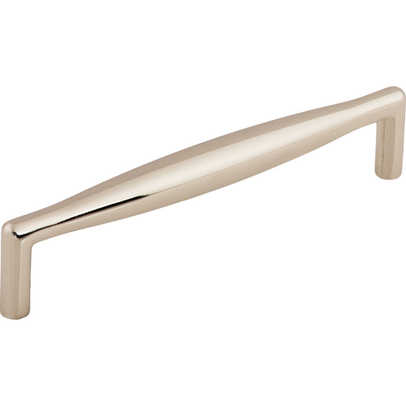 Polished Nickel Modern Handle Bar Pull with Mounting Hardware