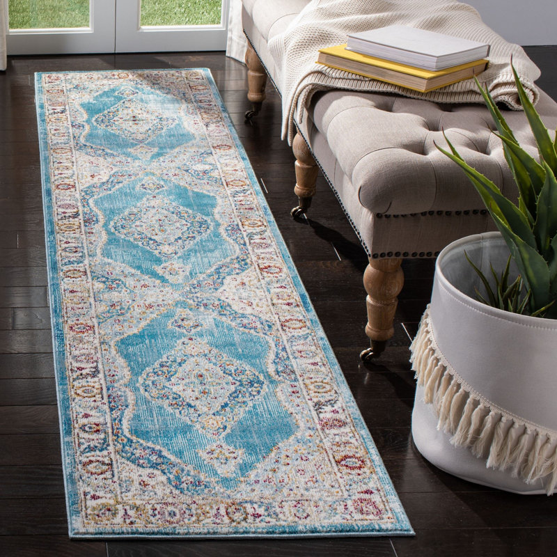 Stalter Performance Oriental Rug, Runner 2' x 8'