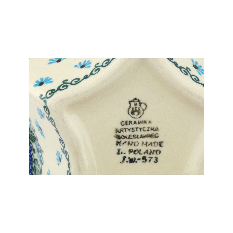 Forget Me Not Stoneware Rice Bowl
