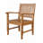 Alissa 6 - Person Teak Wood Patio Dining Set with Rectangular Table
