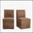 Versatile Swivel Upholstered Dining Chairs with Casters and Storage, Suitable for Multiple Rooms and Various Activities-79406541