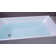 67" x 32" Freestanding Soaking Acrylic Rectangular Bathtub with Reversible Drain