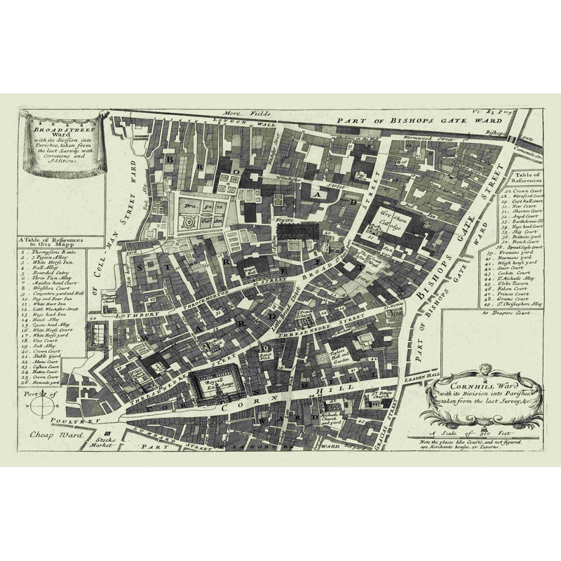Quays of London II, H 24 po x l 36 po