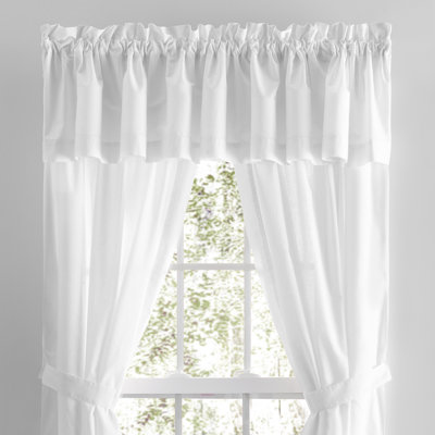 Tatig Cotton Tailored Window Valance