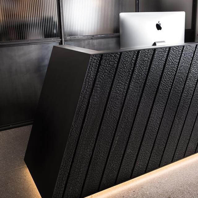 Deep Charred Siberian Larch Shadow Gap Tongue And Groove Cladding L 4Mtr x W 145Mm x T 21Mm Pack Of 5 Pieces