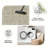 Area Rugs For Living Room, Washable Neutral Hand-Painted Floral Bedroom Rug, Vintage Distressed Non Slip Low Pile Large Carpet, Soft Retro Dining Room Office Rug-2090386763