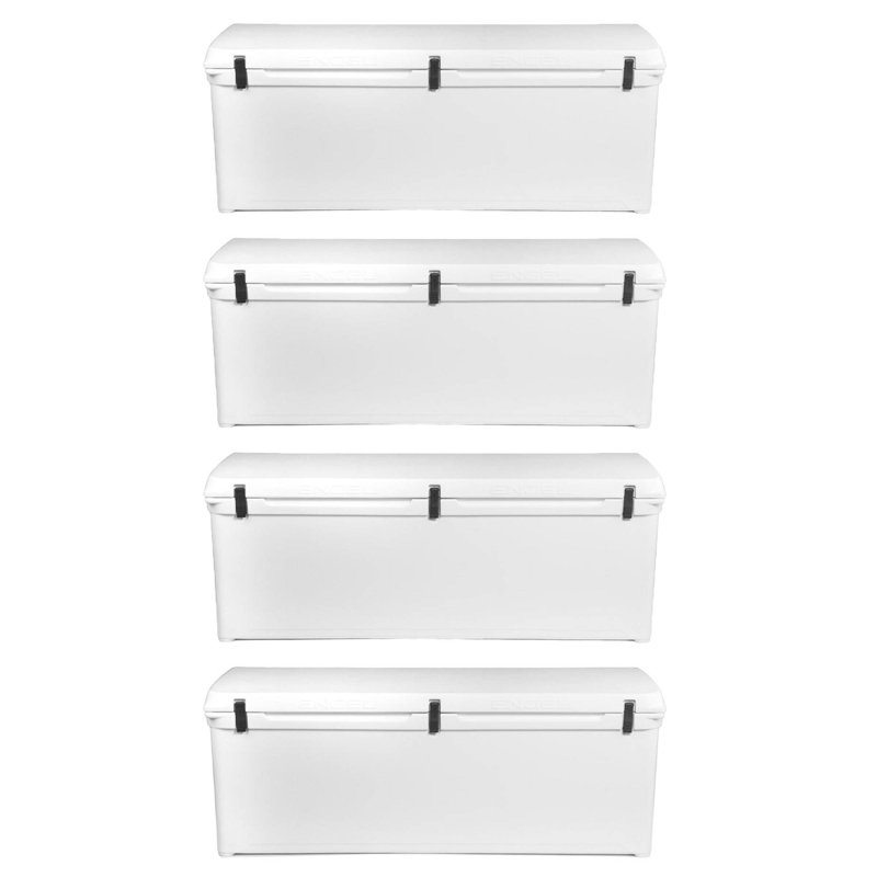 Engel 79.2 Gal 441 Can 320 High Performance Roto Molded Cooler, White