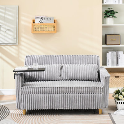 Velours côtelé gris pratique avec comptoir mobile et plateforme à fente exceptionnelle et adaptateur