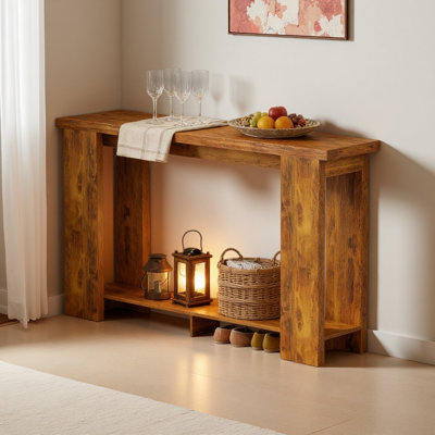 Modern Behind-Couch Table,Narrow Entryway Table,Console Table