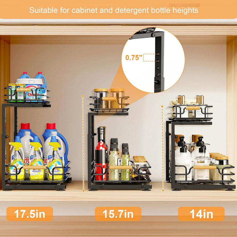Stainless Steel Under Sink Organiser