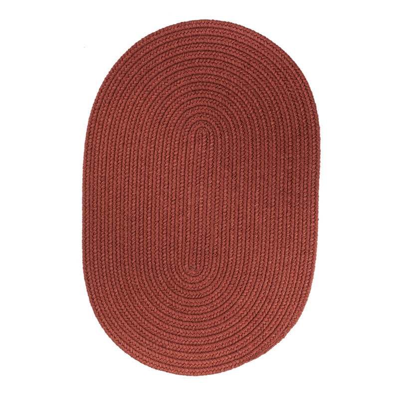 Smyth Synthetic Indoor / Outdoor Rug, Oval 2' x 3'