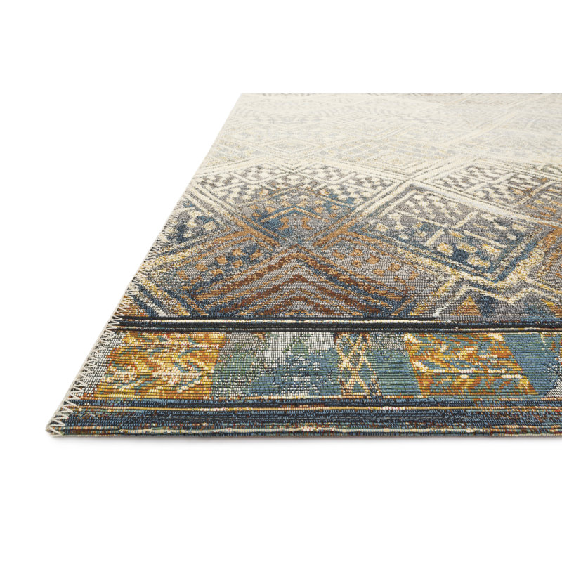 Tapis abstrait brun Amesha, Tapis de couloir 2 pi 5 po x 11 pi 2 po